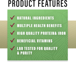 – Perfect Desiccated Liver Powder – 180 Grams – Undefatted Beef Liver – Natural Source of Protein, Iron, Vitamins a & B