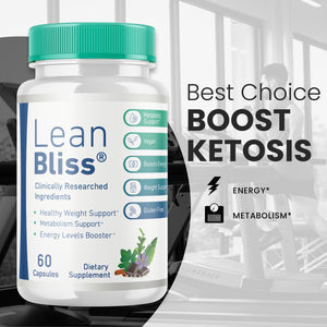 Lean Bliss, Leanbliss Supplement for Weight Loss & Fat Burning (60 Capsules)