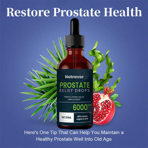 Natravor Prostate Treatment Drops, 2024 New Prostate Relief Drops for Men (4PCS)