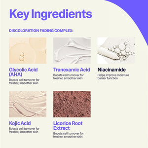 Curology Dark Spot Serum, Discoloration Fading Complex with Niacinamide, Facial Serum for Post Acne Marks and Sunspots, 1 Fl Oz