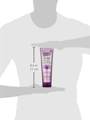 L’Oréal Paris Moisture Sulfate Free Conditioner, Hair Care for Color-Treated Hair with Rosemary Botanicals, Everpure, 8.5 Oz (Packaging May Vary)