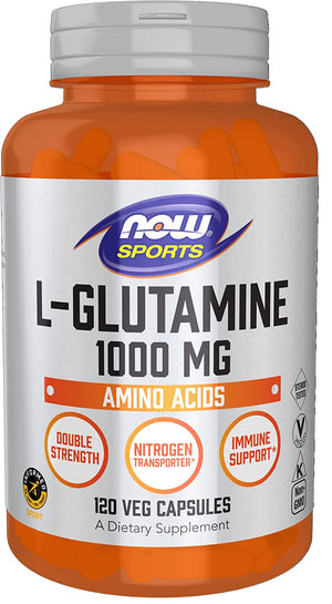 L-Glutamine, Double Strength 1000 Mg - 240 Veg Capsules