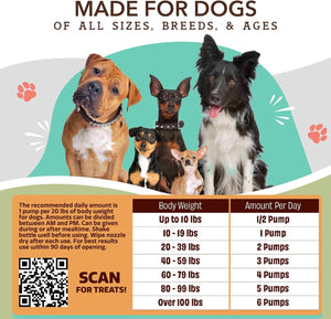 Natural Dog Company Liquid Glucosamine Hip & Joint Oil for Dogs, 16 Oz, Extra Strength Cartilage and Joint Support, Helps Mobility and Eases Occasional Stiffness, Dog Vitamins and Supplements