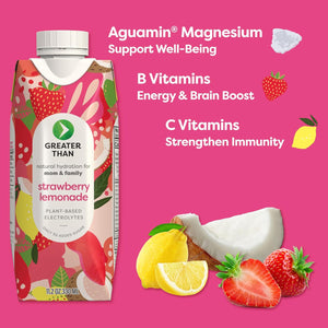 Lactation Supplement Support, Coconut Water, Vitamins & Electrolyte Drink for Breastfeeding, Breast Milk & Immune Support, Lactation Cookies Alt, Gluten Free, Low Sugar, 8 Variety Pack