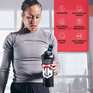 Muscle Milk Genuine Protein Powder, Cookies 'N Crème, 2.47 Pound, 16 Servings, 32G Protein, 2G Sugar, Calcium, Vitamins A, C & D, NSF Certified for Sport, Energizing Snack, Packaging May Vary