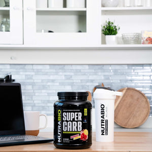 Nutrabio Super Carb - Complex Carbohydrate Supplement Powder - Cluster Dextrin and Electrolytes for Performance Enhancement & Muscle Recovery - Pineapple, 30 Servings
