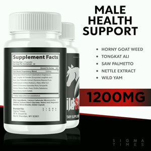 Wild Stallion Pro Performance Supplement for Men, Male Support Pills 60Ct