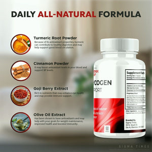 (2 Pack) Biogenix Relief Glycogen Support Pills for Optimal Glycemic Control