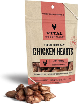 Vital Essentials Freeze Dried Raw Single Ingredient Cat Treats, Duck Liver, 0.9 Oz