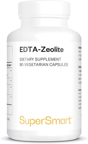 '- EDTA Zeolite 98% (Advanced Formula) - with Milk Thistle & Parsley - High Potency Supplement | Made in USA | Non-Gmo & Gluten Free - 90 Vegetarian Capsules