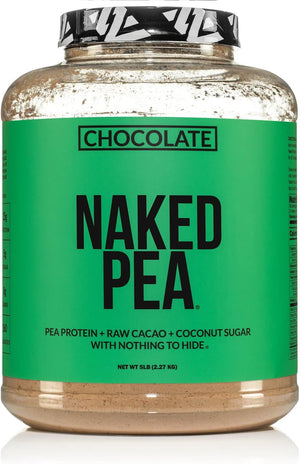 NAKED Pea - 5LB 100% Pea Protein Powder from North American Farms - Unflavored Vegan Pea Protein Isolate - Plant Protein Powder, Easy to Digest - 76 Servings