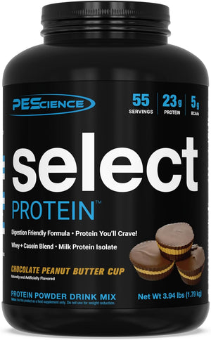 Pescience Select Low Carb Protein Powder, Chocolate Peanut Butter Cup, 55 Serving, Keto Friendly and Gluten Free (Packaging May Vary)