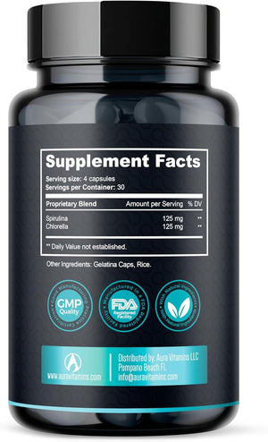 Premium Stem Cell Supplement 1,000Mg | 120 Caps | Boosts Immunity Reduces Joint Soreness | Support Natural Antiaging & Longevity Proprieties | Spirulina & Chlorella | Celulas Madre (3)