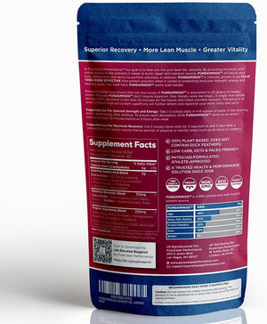 Fundaminos Blend - 100% Organic & Vegan EAA & BCAA Powder for 400% Greater Lean Muscle, Faster Recovery & Strength Vs. Protein Powder - Clinically Tested Post Workout - Real Superfruits - 60 Servings