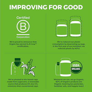 Orgain Organic Hydration Packets, Electrolytes Powder - Mango Hydro Boost with Superfoods, Vegan, Gluten-Free, No Soy Ingredients, Non-Gmo, Less Sugar than Sports Drinks, 16 Count