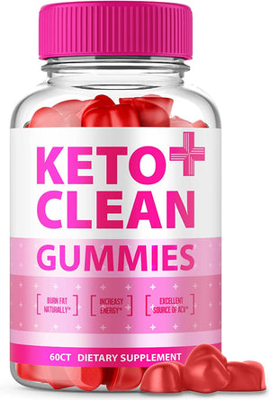 Ketoclean Gummies - Vegan Clean plus Gummies Clean Gummies (60 Gummies)