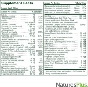 Natures plus Source of Life - 180 Tablets, Pack of 2 - Multi-Vitamin & Mineral Supplement - Supports Natural Energy & Overall Well-Being - Gluten Free, Vegetarian - 120 Total Servings