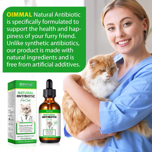 Premium Cat Antibiotics Supplement - Essential Multivitamin for Infection Support-Cat Antibiotic, Supports Cat Allergy Itch Relief, White