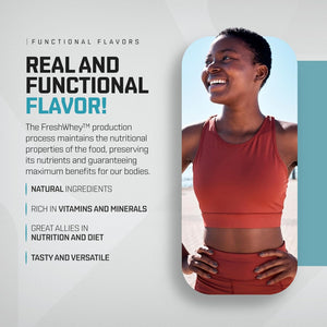 DUX NUTRITION - Fresh Whey Pineapple & Coconut - 20G of Protein per Serving - Amino Acids, Brazilian Fruits and Nuts, Pre and Post-Workout - 31.7Oz