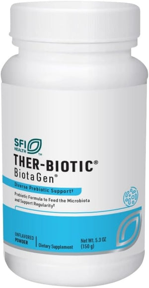 Klaire Labs Biotagen - Prebiotic Inulin, Beta-Glucan & Arabinogalactan to Support Gut Microbiota (120 Capsules)