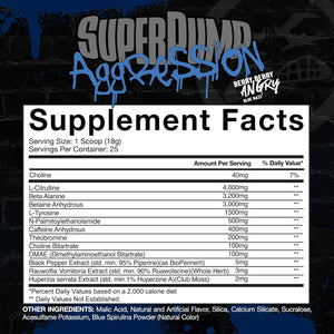 Gaspari Nutrition Superpump Aggression (Italian Ice)