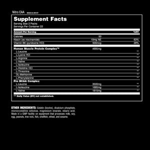 Animal Nitro 44 Packs Essential Amino Acids and BCAA Greens 30 Count Chlorophyll Antioxidant Immune Support