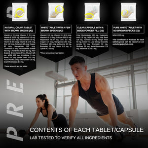 PREHAB Tendon + Ligament + Total Joint Support | Joint Supplement for Athletes | 40 Ingredient Super Complex | Glucosamine Chondroitin MSM Turmeric Boswellia | Premium Tendon Ligament Joint Supplement