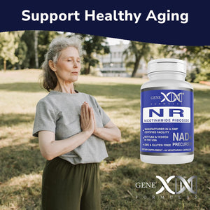 GENEX NR Nicotinamide Riboside 500Mg/Serving (120 Capsules) NAD+ Precursor for Healthy Aging - Gmp-Certified, Non-Gmo, Gluten-Free, Vegetarian (1 Pack)