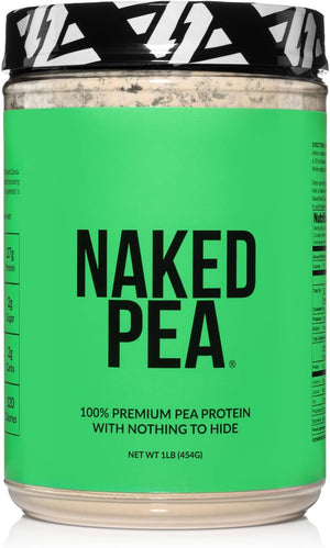 NAKED Pea - 5LB 100% Pea Protein Powder from North American Farms - Unflavored Vegan Pea Protein Isolate - Plant Protein Powder, Easy to Digest - 76 Servings