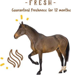 Manna Pro Simply Flax Supplement for Horses - Omega-3 Fatty Acids - 8 Pounds
