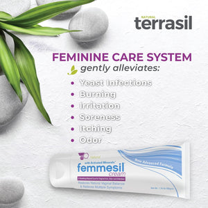 Femmesil Feminine Care Vaginal Health Antifungal Cream for Relief from Yeast Infection, Vaginal Itch & Irritation, Vaginal Cream for Women, 50Gm Tube