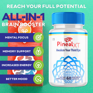 Pineal XT, Pinealxt Pineal Gland Support and Energy Capsules (60 Capsules)
