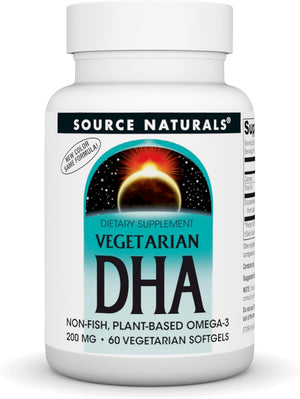 Source Naturals DHA - Neuromins, Non-Fish, Plant-Based Omega-3* - 60 Vegetarian Softgels