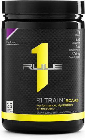 Rule One R1 Train Bcaas 25 Serving ICY Grape, 378 Gram