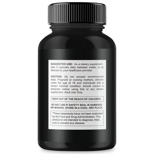 (2 Pack) Biopeak Black HGW Men Supplement Capsules Extra Strength (120 Capsules)