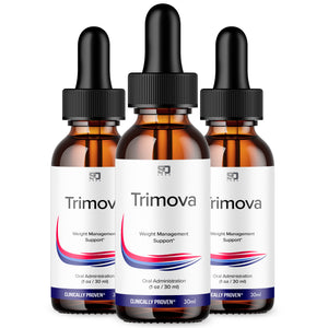Trimova Metabolism Drops - Effective Weight Management for Men & Women (3 Pack)