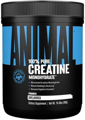Animal Micronized Creatine Monohydrate Capsules - 300 Caps, 2500Mg per Serving for Muscle Growth, Strength, and Endurance