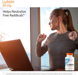 Lutein with Gluten Free, Vision Support, 60 Softgels