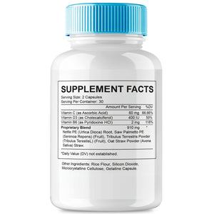 Vitalflow Prostate Support Supplement Pills (60 Capsules)