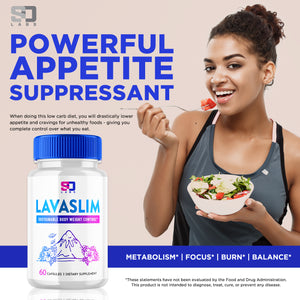Lavaslim Supports Body Weight Control, Boosts Energy and Balance (5 Pack)