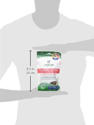 Vet'S Best Seasonal Allergy Soft Chew Dog Supplements | Soothes Dogs Skin Irritation Due to Seasonal Allergies | Maintain Histamine Levels | 90 Day Supply