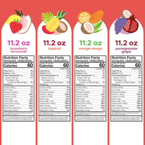 Lactation Supplement Support, Coconut Water, Vitamins & Electrolyte Drink for Breastfeeding, Breast Milk & Immune Support, Lactation Cookies Alt, Gluten Free, Low Sugar, 8 Variety Pack