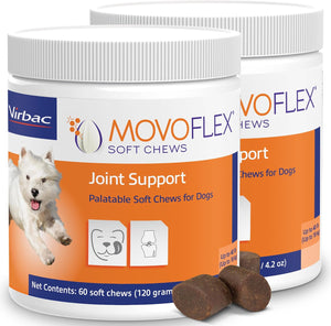 Joint Support Supplement for Dogs - Hip and Joint Support - Dog Joint Supplement - Hip and Joint Supplement Dogs - 60 Soft Chews for Large Dogs (By Virbac)