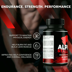 (5 Pack) Alpha Stallion Male Health Pills to Boost Stamina and Endurance