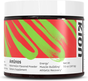 Kion Aminos Essential Amino Acids Powder - Essential Amino Acids Supplement for Muscle Recovery, Essential Amino Energy, Eaas Amino Acids Powder, by Kion
