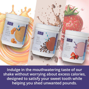 120 Shake Meal Replacement Powder | Salted Caramel Shake Mix to Support Healthy Weight Loss | 12G of Protein | Nutritional Drink | Low Calorie Food | 12 Servings