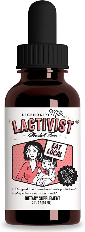 Lactivist Drops, Breastfeeding Supplement to Increase Breast Milk Supply, Organic Torbangun for Lactation, Made in USA, Alcohol Free, 2 Fl Oz by My Store