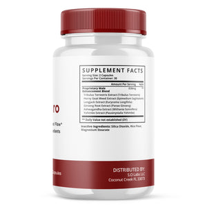 Boostaro Male - Boostaro Capsules for Men, Blood Flow Virility - 5 Pack