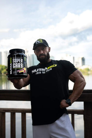 Nutrabio Super Carb - Complex Carbohydrate Supplement Powder - Cluster Dextrin and Electrolytes for Performance Enhancement & Muscle Recovery - Pineapple, 30 Servings