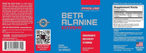 PROLAB Beta Alanine Extreme Capsules W/ Histidine | for Muscle Endurance & Recovery